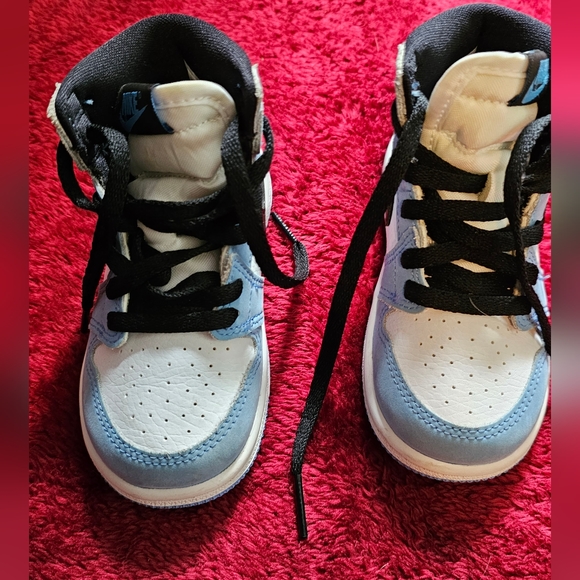 Nike Toddler Air Jordan 1 Retro High OG TD "Univeristy Blue" - Picture 4 of 7